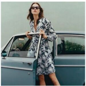 Antropologie- 34 of 52 Conversations Colloquial Shirt Dress